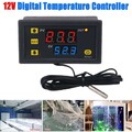 W3230 DC 12V LED Thermostat Temperaturregelung Schalter Regler Thermometer