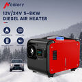 Hcalory 8KW 12/24/220V Diesel Heizung Standheizung Luftheizung mit AC-DC Adapter