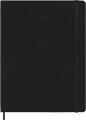 Moleskine 12 Monate Pro Wochen Notizkalender 2026, Pro XL, 1 Wo = 2 Seiten,...