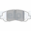 DELPHI Bremsbelagsatz, Scheibenbremse LP2038 für CHRYSLER DODGE JEEP LANCIA