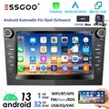 DAB+ 32G Android 13 Carplay Autoradio Navi Kam Für Opel Astra G Vectra Corsa C D