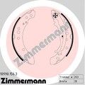 ZIMMERMANN BREMSBACKENSATZ 203mm passend für MITSUBISHI COLT SMART FORFOUR 