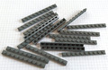 15 Stück Lego 1x10 plate 4477 Dark bluish gray/ Platte Bauplatte, neu Dunkelgrau
