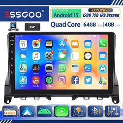 DAB+ Für Mercedes Benz C-Klasse W204 S204 2006-11 Autoradio Android15 GPS RDS BT