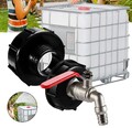 IBCAuslaufhahn Regenwassertank,Wassertank Wasserhahn Kugelhahn Mit3/4''Anschluss