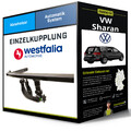Abnehmbare Anhängerkupplung für VW Sharan 06.2012-11.2022 Typ 7N Westfalia NEU
