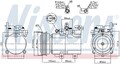 NISSENS 890130 Kompressor, Klimaanlage für HYUNDAI,KIA
