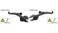 2x Querlenker Vorderachse für VOLVO V40 Cross Country Kasten/Schrägheck