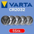 5x CR2032 2032 Varta Industrial-Ware / 3V Knopfzellen MHD bis 2034