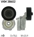 Original SKF Spannrolle Keilrippenriemen VKM 38602 für Chrysler