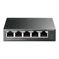 TP-Link TL-SG105PE 5-Port-Gigabit-Easy-Smart-Switch mit 4 PoE+-Ports, 5x10/100/1