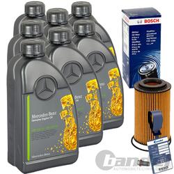 BOSCH ÖLFILTER F026407112+7L ORIGINAL 229.52 ÖL passend für A B C KLASSE SLK CLS