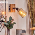 Holz/schwarz Schlaf Wohn Zimmer Lampen Verstellbar Flur Strahler Wand Leuchten