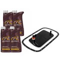 Set Getriebeöl Dexron II Automatik 4 Liter + Getriebeölfilter für BMW 5er 3er Z3