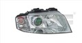 TYC Scheinwerfer für Audi A6 C5 4B2 Avant 4B5 2001 - 2005 Rechts 20-0405-05-2