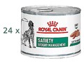 (€ 12,81/kg) Royal Canin Satiety Weight Management Mousse Hund 24 Dosen x 195 g