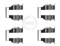 A.B.S. 1199Q Zubehörsatz, Scheibenbremsbelag hinten für MITSUBISHI