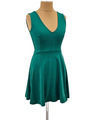 H&M  wunderschönes Kleid fit&flare grün basic rückenfrei Gr.S
