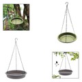 Vogelfutterspender, Wasserspender, hängendes Vogelbad mit Kette, -Futterspender