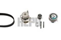 HEPU Wasserpumpe + Zahnriemensatz PK05650 für POLO GOLF A3 CADDY 7EA ROOMSTER A2