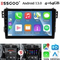 Für Suzuki Splash Opel Agila B 2004-2014 4+64G Autoradio Android 14 Carplay NAVI