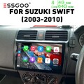 Autoradio Für SUZUKI SWIFT III EZ MZ 2005-2010 Carplay Android 15 GPS Navi 4+64G