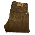 Camel Active Jeans Herren W31 L33 Braun Regular Fit Straight Denim Zip Mid Rise