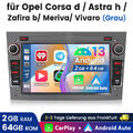 Für Opel Corsa C/D Zafira B Astra H Android 13 Apple Carplay Autoradio GPS NAVI