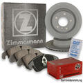 Zimmermann Bremsscheiben Ø 257mm + Beläge vorne passend für NISSAN EVALIA M20/M