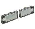 2x Kennzeichenleuchte beidseitig für AUDI A3 A4 B6 B7 A5 A6 C6 A8 D3 Q7