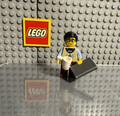 Lego Minifigur Series 7 col108 Komplett Mit Tasse und Laptop