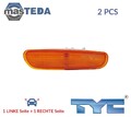 18-0543-00-9 BLINKER BLINKLICHT BLINKLEUCHTE TYC 2PCS FÜR VOLVO V40,S40 I