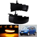 2X Schwarz Spiegel-Blinker Außenspiegel Blinklicht Für VW Touran 1T1,1T2