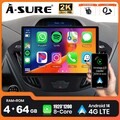 13.1" DAB 4+64G Android 14 CarPlay Autoradio GPS Für Ford Transit Tourneo Custom