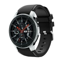 Silikon Sport Armband für Samsung Watch2 3 4 5 6 40-46mm Huawei GT/GT2 20mm 22mm