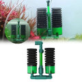 Aquarium Schwammfilter biochemische mit Saugnapf Biofilter Luftheber Filter Neu