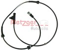 ABS Sensor Raddrehzahl METZGER AUTOTEILE 0900384 für K12 NISSAN NOTE E11 MICRA 3