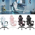 Gaming Stuhl mit Massagefunktion Schreibtischstuhl ergonomisch Computerstuhl 