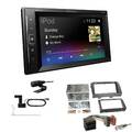 Pioneer Autoradio Bluetooth DAB Apple Android für Fiat Croma 2005-2010 schwarz