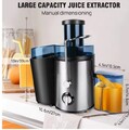 Entsafter Maschine 1000 W ganze Obst Gemüse Entsafter Edelstahl UK