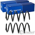 2X SACHS FAHRWERKSFEDERN VORNE PASSEND FÜR AUDI A3 SEAT ALTEA LEON TOLEDO VW