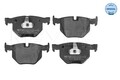 Bremsbelagsatz Scheibenbremse MEYLE 025 212 8217 für BMW X6 X5 E71 F16 F15 E70