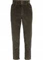 Neu 7/8 Cordjeans mit Bio-Baumwolle Gr. 52 Olivgrün Khaki Damen-Jeans Hose Pants