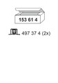 Montagesatz Schalldämpfer ERNST 153614 für SEAT GOLF VW SKODA AUDI Abgasrohr 4 1