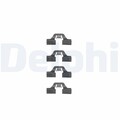 DELPHI Zubehörsatz, Scheibenbremsbelag LX0307 für ALFA ROMEO AUDI AUTOBIANCHI
