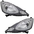 Scheinwerfer Set für Honda JAZZ III 3 GE H4 Halogen 2008 - 2011 LWR