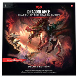 D&D Dragonlance Shadow of the Dragon Queen Deluxe Edition Boardgame