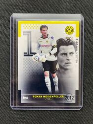 Topps Helden in Schwarzgelb Roman Weidenfeller /50 Black BVB Dortmund 2022-23