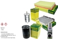 MANN-FILTER Inspektionspaket Presto Klima-Reiniger für VW Golf V 2.0