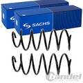 2X SACHS FAHRWERKSFEDERN VORNE PASSEND FÜR VOLVO S60 S80 V70 LINKS+RECHTS